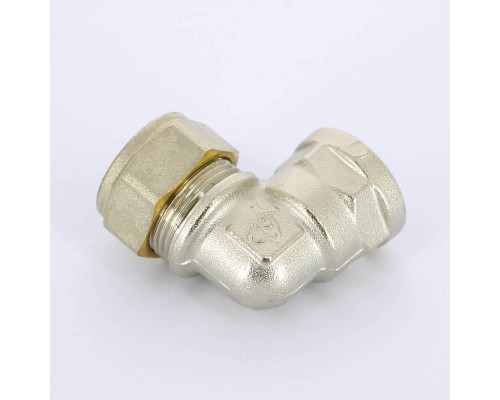 Угол обжим-В никелированный TIEMME 18х1/2"