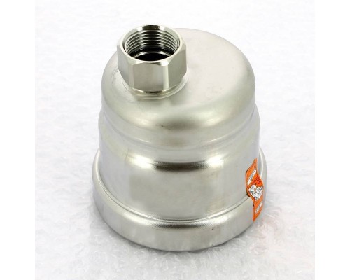 Заглушка Sanpress Inox XL VIEGA 89x3/4" нерж.сталь с отверстием, внутренняя резьба Заглушка Sanpress Inox XL VIEGA 89x3/4" нерж.сталь с отверстием, внутренняя резьба