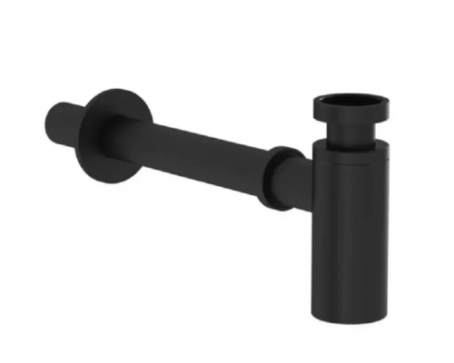 Сифон, Vitra, Syphon, бутылочный, 1 1/4, цвет-черный матовый
