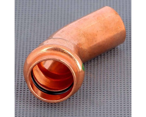 Угол-вставка пресс 45 град. медь Profipress VIEGA 22 Угол-вставка пресс 45 град. медь Profipress VIEGA 22