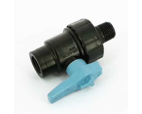 Кран обжим-Н Unidelta 20 х 1/2" для труб ПНД полипропилен PP-B
