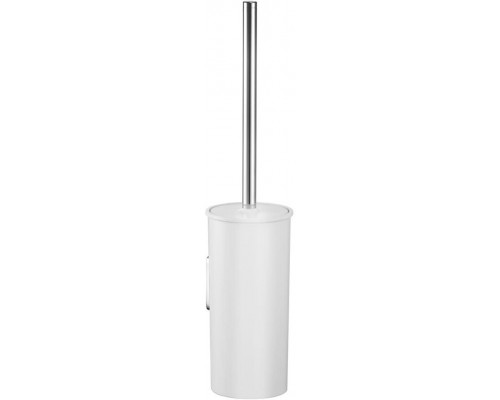 12764010100 COLLECTION MOLL Туалетный ершик подвесной, колба пластик, белый / хром 12764010100