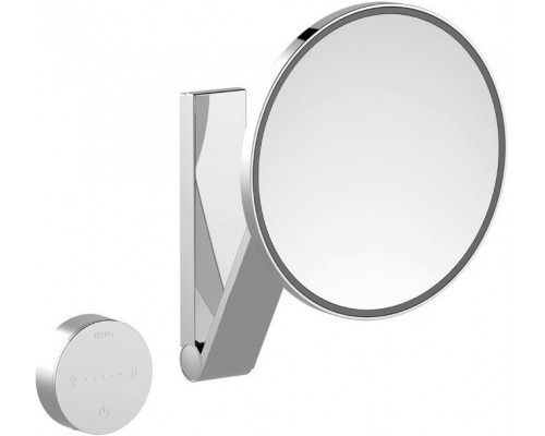17612019002 ILOOK_MOVE Косметическое зеркало, круглое, 5-уровневое переключение цвета подсветки, с сенсорной панелью, хром 17612019002
