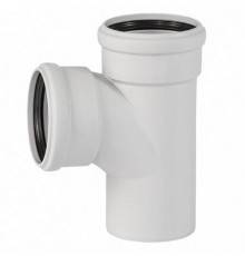 Тройник, Ostendorf, Skolan Safe, SKEA, 87°, 110, 50, PP-MD, цвет-RAL 7035 светло-серый