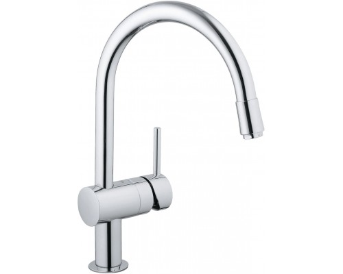 32918000 Minta Смеситель для кухонной мойки с выдв. изливом, хром 32918000