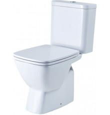 1.WH30.2.470 НЕО Унитаз-компакт, дюро, метал крепеж, 2 реж., soft-close, тонкое 1.WH30.2.470