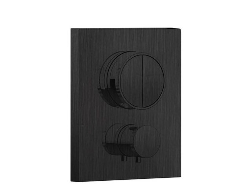 Смеситель для душа, Almar, Core, цвет-Absolute Black Brushed PVD