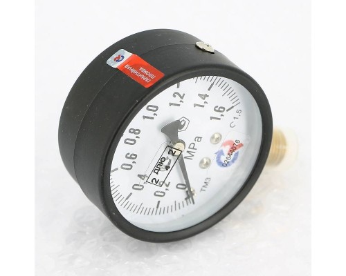 Манометр Росма ТМ-310 P.00 63/16 (1/4", 0-16 бар, 1,5) радиальный