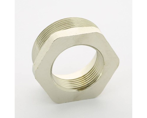 Футорка НВ Uni-Fitt 2" x 1 1/4" никелированная Футорка НВ Uni-Fitt 2" x 1 1/4" никелированная