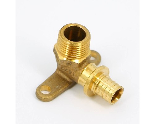 Водорозетка надвижная Н латунная REHAU 16 x 1/2" RAUTITAN бронза RX+