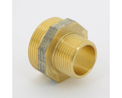 Ниппель бронза Viega укороченный НН 1"1/2 x 1"