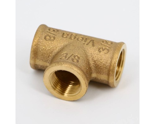 Тройник В бронза VIEGA 3/8"