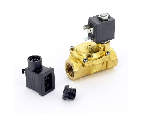 Клапан соленоидный 220В нормально закрытый EMMETI 1/2"