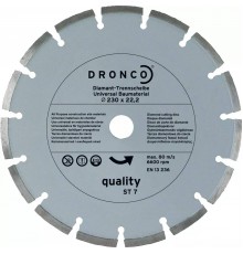 Алмазный сегментированный диск по бетону OSBORN 180 мм (4180485)