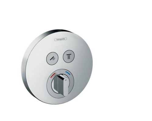Смеситель для душа, Hansgrohe, ShowerSelect, цвет-хром