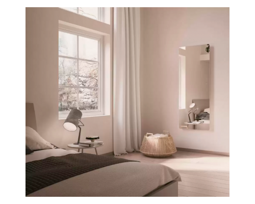 Полотенцесушитель электрический Lazzarini E-Mirrorr 700W зеркальный прямой