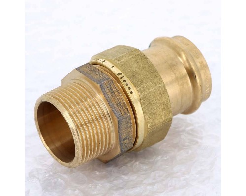 Муфта разъемная пресс-Н плоская прокладка бронза Profipress G VIEGA 35x1"1/4