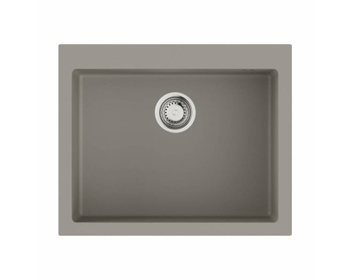 Мойка, OMOIKIRI, Bosen, шгв 500-570-220, отверстия для смесителя-3 промаркированных, чаши-1, цвет-leningrad grey
