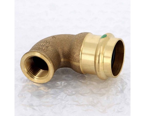 Угол пресс-В бронза Sanpress VIEGA 28x1/2