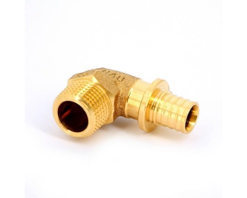 Угол надвижной Н бронзовый REHAU 16x1/2"