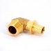 Угол надвижной Н бронзовый REHAU 16x1/2"