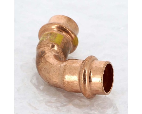 Отвод пресс медь Viega 15 Profipress G SC-Contur