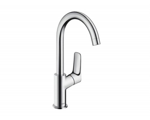 Смеситель для раковины, Hansgrohe, Logis, цвет-хром