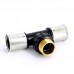 Тройник пресс-Н1/2" PVDF HENCO 50х1"1/2х50