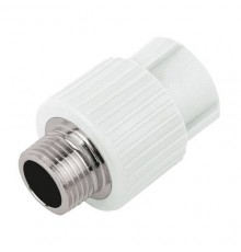 Муфта PP-R бел комб Дн25х1/2" НР РосТурПласт 10664