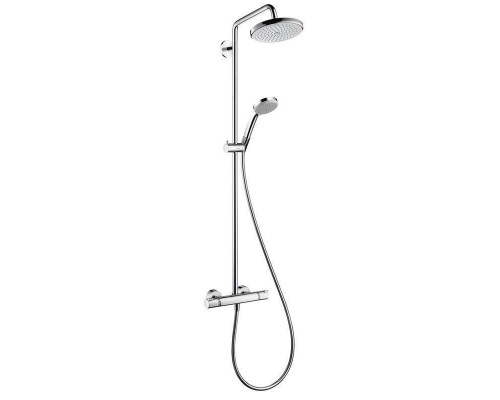Душевая система HansGrohe HG Croma Showerpipe 220 1jet с термостатическим смесителем хром