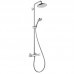 Душевая система HansGrohe HG Croma Showerpipe 220 1jet с термостатическим смесителем хром