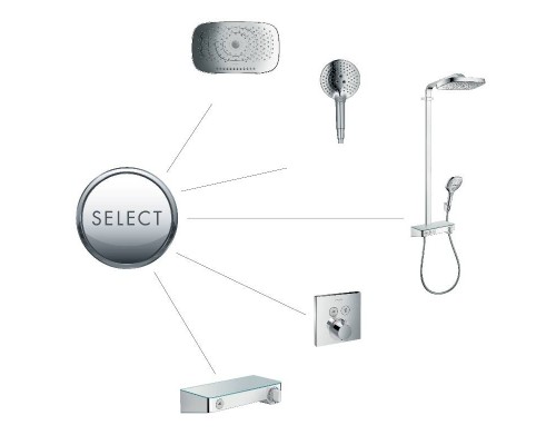Ручной душ HansGrohe 120 HG Raindance Select S 3jet хром