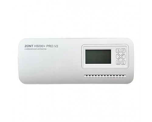 Универсальный контроллер ZONT H5000+ PRO.V2 для удаленного управления сложными инженерными системами