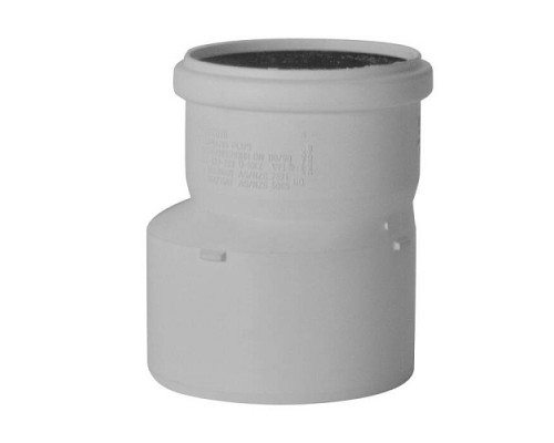Переход PP-H эксц бел б/ш б/н Дн90х50 в/к Rehau 11233141001 Переход PP-H эксц бел б/ш б/н Дн90х50 в/к Rehau 11233141001