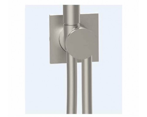 Шланговое подсоединение, Almar, Showers Accessories с держателем и шлангом, цвет-черный матовый