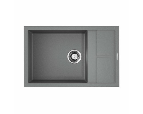 Мойка, OMOIKIRI, Sumi, шгв 780-500-220, отверстия для смесителя-4 промаркированных, цвет-Leningrad grey
