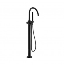 Смеситель для ванны и душа, Almar, цвет-Absolute Black Brushed PVD