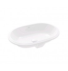 Раковина, Villeroy Boch, Architectura, шгв 570-375-175, отверстия для смесителя-отсутствуют, цвет-белый