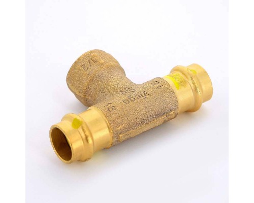 Тройник пресс-В бронза Profipress G VIEGA 18х1/2"х18