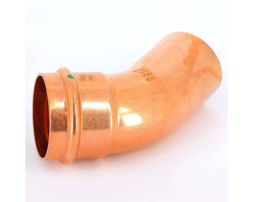 Угол-вставка пресс 45 град. медь Profipress VIEGA 54