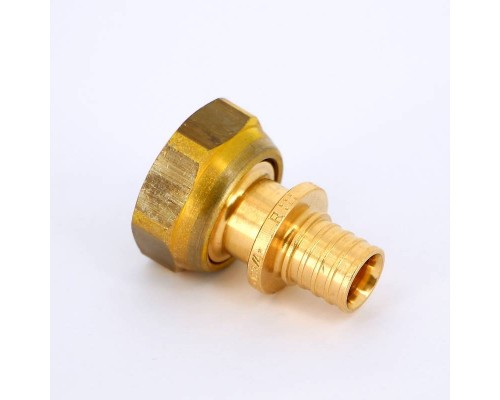 Муфта надвижная Rehau В 16х1/2" RX с накидной гайкой