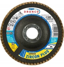 Лепестковый шлифовальный диск Superior Zircon Plus 40 Bomb 180x22,23mm (5248304)