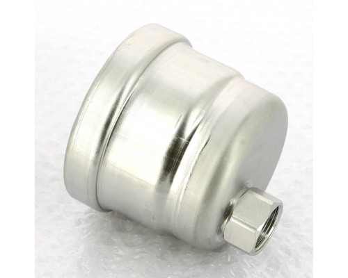 Заглушка Sanpress Inox XL VIEGA 89x3/4" нерж.сталь с отверстием, внутренняя резьба Заглушка Sanpress Inox XL VIEGA 89x3/4" нерж.сталь с отверстием, внутренняя резьба