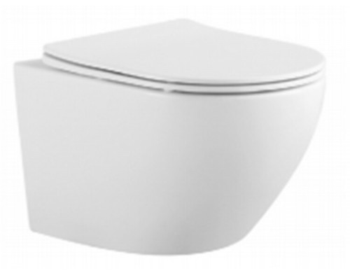 Унитаз, Splendy, Light, Tornado, подвесной, шгв 365-525-320, Crystal glaze, цвет-белый