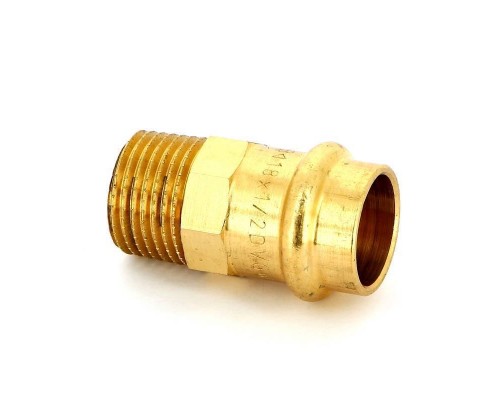 Муфта пресс-Н IBP 18 х 1/2" бронза Муфта пресс-Н IBP 18 х 1/2" бронза