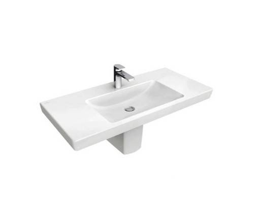 Раковина, Villeroy&Boch, Subway 2.0, шгв 1000-470-150, CeramicPlus, цвет-альпийский белый Раковина, Villeroy&Boch, Subway 2.0, шгв 1000-470-150, CeramicPlus, цвет-альпийский белый