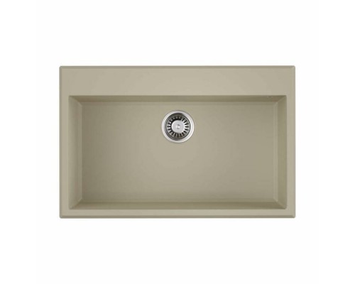 Мойка, OMOIKIRI, Tedori, шгв 790-510-220, отверстия для смесителя-3 промаркированных, цвет-ваниль