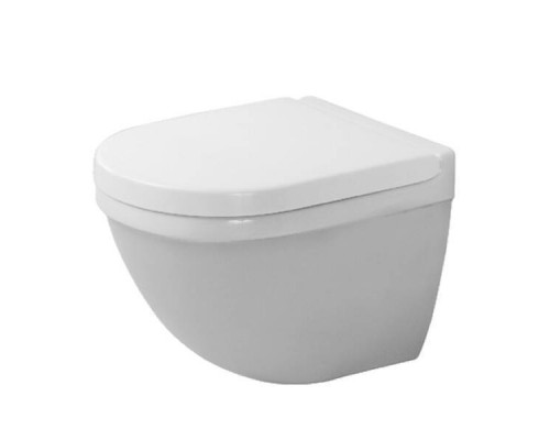 Унитаз, Duravit, Starck 3, подвесной, шгв 375-485-375, цвет-белый