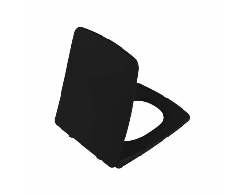 Сиденье для унитаза, Vitra, Metropole, шг 365-440, цвет-черный матовый