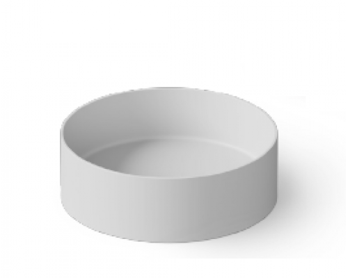 Раковина, DEA Design, Countertop basin, шгв 450-450-145, отверстия для смесителя-отсутствуют, цвет-белый матовый (Matt White, Bianco Opaco)